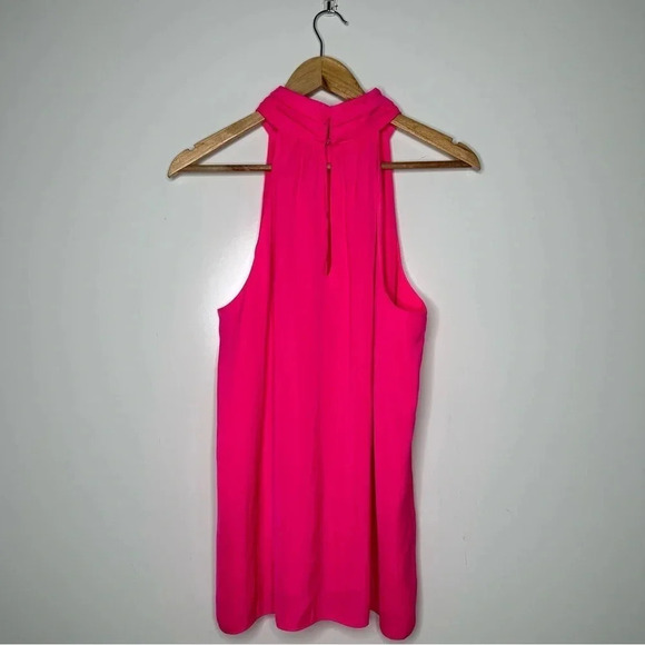 Lilly Pulitzer Hot Pink Kristine Halter Top Size Large - Picture 7 of 9